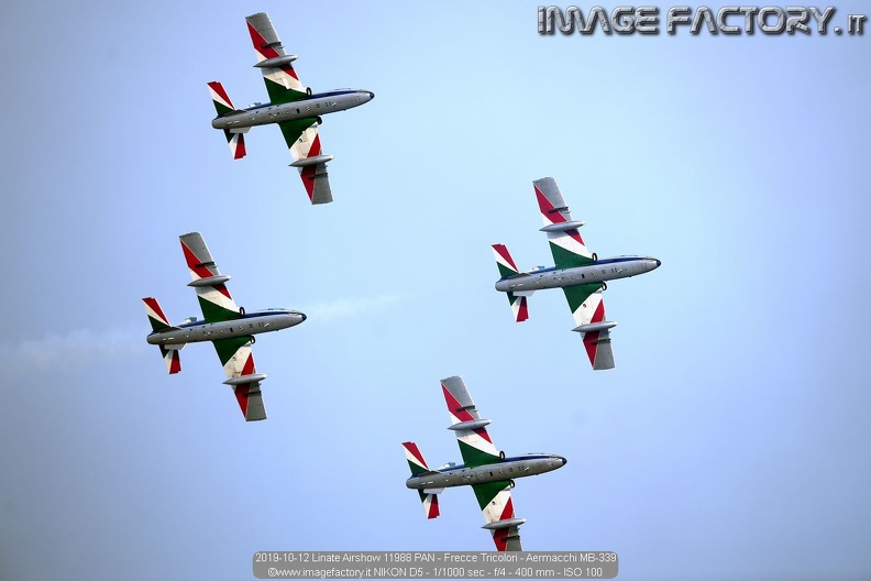 2019-10-12 Linate Airshow 11988 PAN - Frecce Tricolori - Aermacchi MB-339.jpg